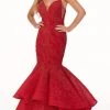 Rachel Allan - 70122 Beaded Plunging Sweetheart Mermaid Dress 2 Rachel Allan - 70122 Beaded Plunging Sweetheart Mermaid Dress