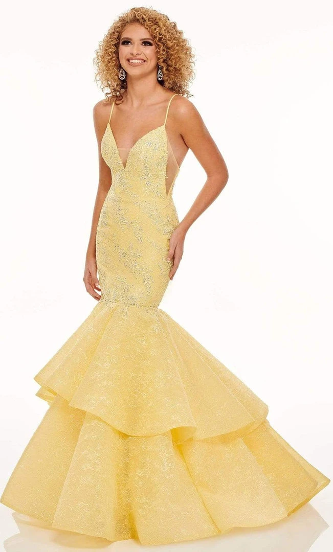 Rachel Allan - 70122 Beaded Plunging Sweetheart Mermaid Dress 5 Rachel Allan - 70122 Beaded Plunging Sweetheart Mermaid Dress