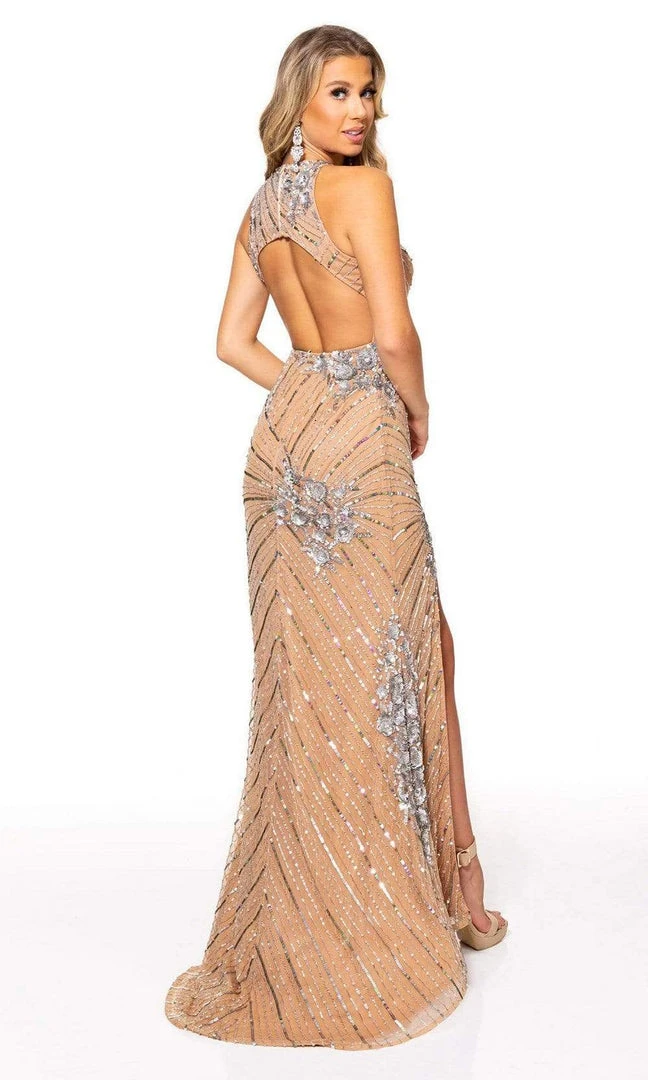 Rachel Allan - 70177 Jewel Sheath Evening Dress 8 Rachel Allan - 70177 Jewel Sheath Evening Dress