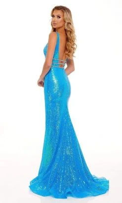 Rachel Allan - 70208 Sequin Trumpet Evening Dress