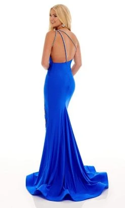 Rachel Allan - 70213 One Shoulder Fitted Long Dress 9 Rachel Allan - 70213 One Shoulder Fitted Long Dress