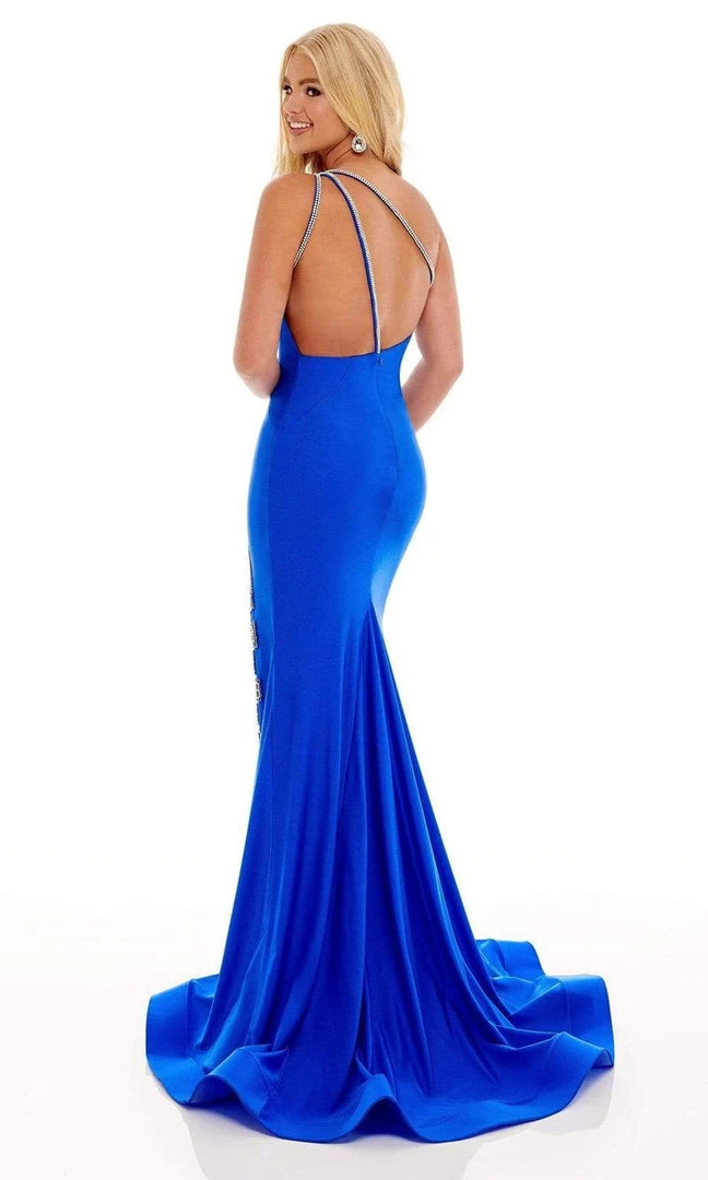 Rachel Allan - 70213 One Shoulder Fitted Long Dress 6 Rachel Allan - 70213 One Shoulder Fitted Long Dress