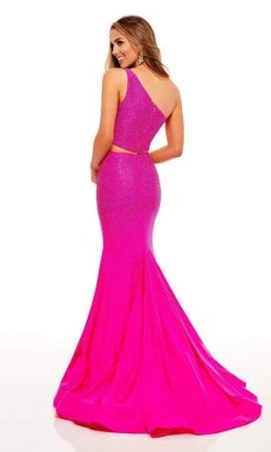 Rachel Allan - 70255 Two-Piece Beaded Mermaid Gown