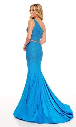 Rachel Allan - 70255 Two-Piece Beaded Mermaid Gown