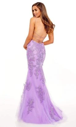 Rachel Allan - 70270 Floral Ornate Mermaid Gown