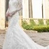 Rachel Allan - M792 Illusion Embroidered Trumpet Bridal