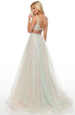 Rachel Allan Prom - 7015 Bead Embellished A-Line Evening Dress