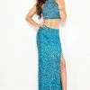 Scala - 25398L Dress In Sky Blue