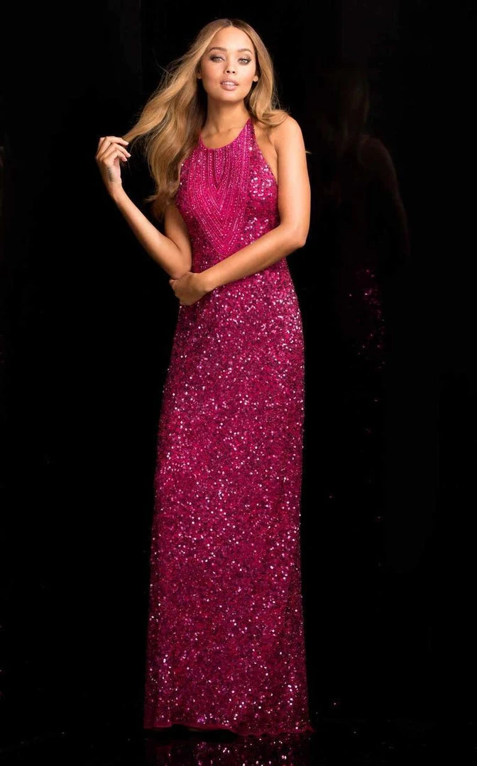 SCALA - 48584 Beaded Sheath Dress 3 SCALA - 48584 Beaded Sheath Dress