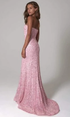 SCALA - 60093 Strapless Sweetheart Sheath Dress