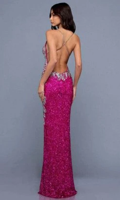 SCALA 60225 - Sleeveless Sequin Long Dress 18 SCALA 60225 - Sleeveless Sequin Long Dress