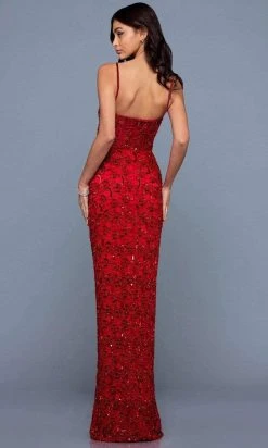 SCALA - 60256 Lace Embellished Evening Dress