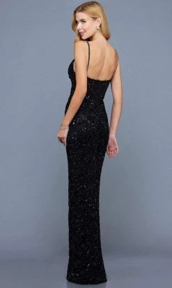 SCALA - 60256 Lace Embellished Evening Dress