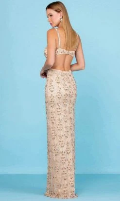SCALA - 60286 Scoop Beaded Sheath Gown 11 SCALA - 60286 Scoop Beaded Sheath Gown
