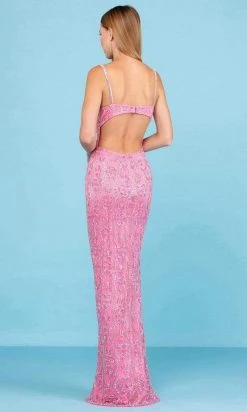 SCALA - 60286 Scoop Beaded Sheath Gown 13 SCALA - 60286 Scoop Beaded Sheath Gown