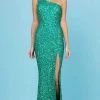 SCALA - 60290 Strappy Back Sequin Gown 1 SCALA - 60290 Strappy Back Sequin Gown