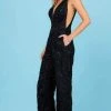 SCALA 60295 - V-Neck Beaded Jumpsuit
