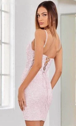 SCALA 60306 - Sleeveless Sequin Cocktail Dress 10 SCALA 60306 - Sleeveless Sequin Cocktail Dress