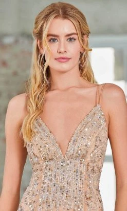 SCALA 60325 - Empire Waist Cocktail Dress