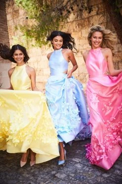 Sherri Hill - 51116 Long Floral Appliqued Pageant A Line Dress 15 Sherri Hill - 51116 Long Floral Appliqued Pageant A Line Dress