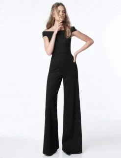 Sherri Hill - 51433 Off-Shoulder Jumpsuit