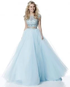 Sherri Hill - 51449 Scallop-Motif Beaded Two-Piece Ballgown 15 Sherri Hill - 51449 Scallop-Motif Beaded Two-Piece Ballgown