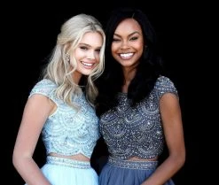 Sherri Hill - 51449 Scallop-Motif Beaded Two-Piece Ballgown 17 Sherri Hill - 51449 Scallop-Motif Beaded Two-Piece Ballgown