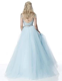 Sherri Hill - 51449 Scallop-Motif Beaded Two-Piece Ballgown 14 Sherri Hill - 51449 Scallop-Motif Beaded Two-Piece Ballgown