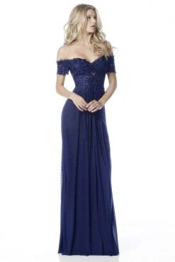 Sherri Hill - 51556 Beaded Lace Off-Shoulder A-Line Dress 15 Sherri Hill - 51556 Beaded Lace Off-Shoulder A-Line Dress