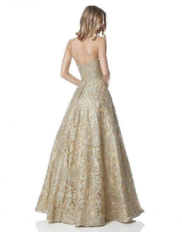 Sherri Hill - 51572 Strapless Sweetheart Lace Evening Dress 5 Sherri Hill - 51572 Strapless Sweetheart Lace Evening Dress