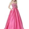 Sherri Hill - 51607 Beaded Taffeta Ballgown With Embellished Choker