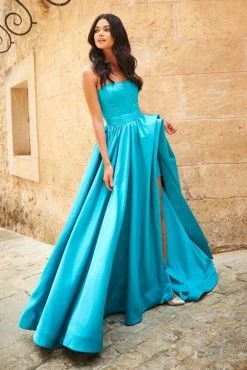 Sherri Hill - 51630 Strapless Semi-Sweetheart A-line Gown 15 Sherri Hill - 51630 Strapless Semi-Sweetheart A-line Gown