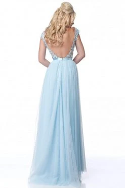 Sherri Hill - 51638 Lace Appliqued Illusion Bodice Long Dress 14 Sherri Hill - 51638 Lace Appliqued Illusion Bodice Long Dress