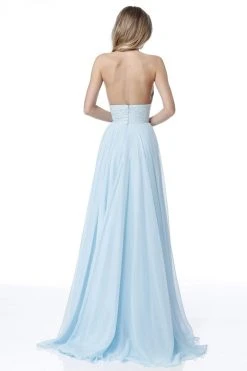 Sherri Hill - 51640 Beaded Deep Halter V-neck Chiffon A-line Dress 13 Sherri Hill - 51640 Beaded Deep Halter V-neck Chiffon A-line Dress