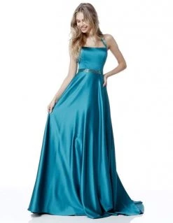 Sherri Hill - 51646 Beaded Ladder Back Halter Long Dress 11 Sherri Hill - 51646 Beaded Ladder Back Halter Long Dress