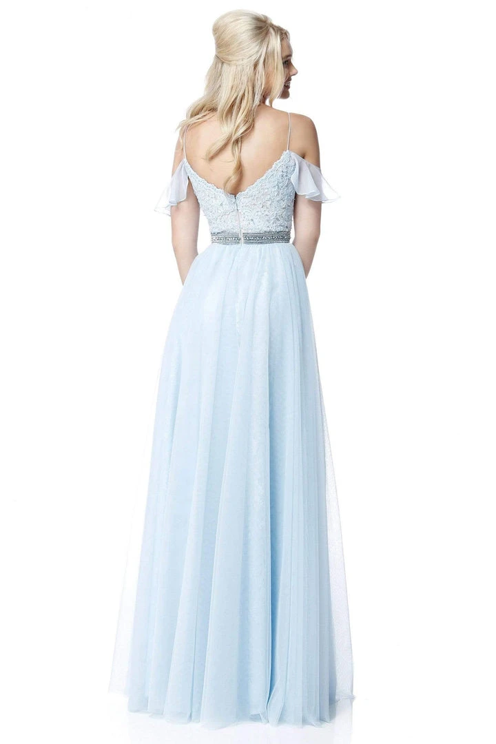 Sherri Hill - 51656 Plunging Off-Shoulder A Line Beaded Dress 9 Sherri Hill - 51656 Plunging Off-Shoulder A Line Beaded Dress