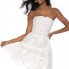 Sherri Hill - 51668 Strapless Short Lace A-line Cocktail Dress