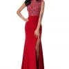 Sherri Hill - 51692 Long Beaded Jersey Trumpet Dress 1 Sherri Hill - 51692 Long Beaded Jersey Trumpet Dress