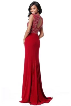 Sherri Hill - 51692 Long Beaded Jersey Trumpet Dress 5 Sherri Hill - 51692 Long Beaded Jersey Trumpet Dress