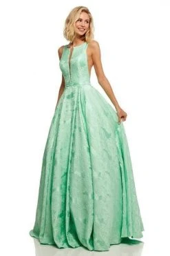 Sherri Hill - 51703 High Neckline Long Dress