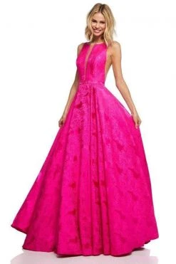 Sherri Hill - 51703 High Neckline Long Dress