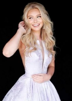 Sherri Hill - 51703 High Neckline Long Dress