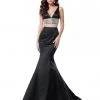 Sherri Hill - 51711 Two Piece Plunging V-Neck Mermaid Dress