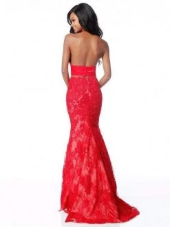 Sherri Hill - 51772 Beaded Lace Two Piece Mermaid Dress