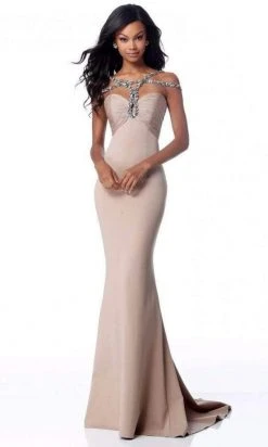 Sherri Hill - 51776 Beaded Strappy Sweetheart Mermaid Dress