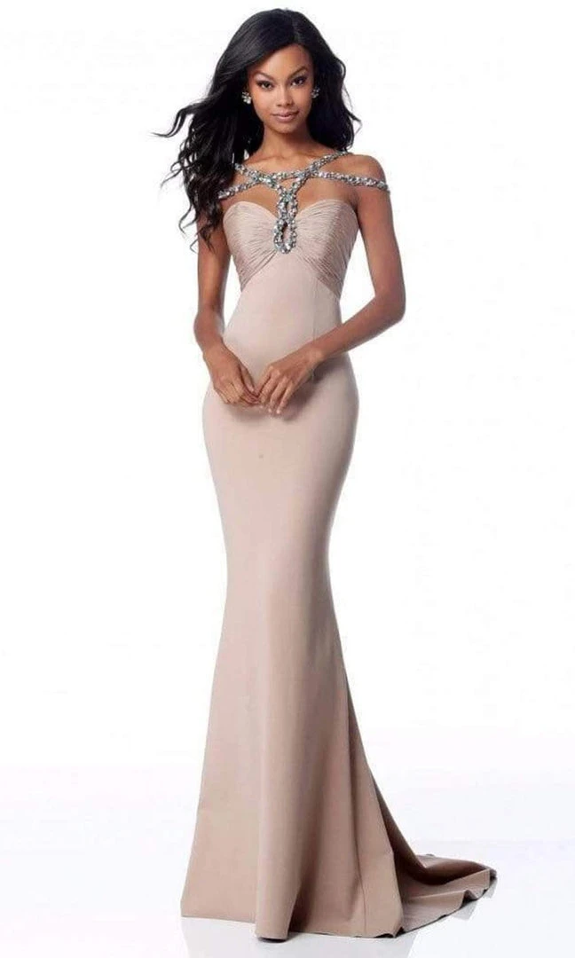 Sherri Hill - 51776 Beaded Strappy Sweetheart Mermaid Dress 3 Sherri Hill - 51776 Beaded Strappy Sweetheart Mermaid Dress