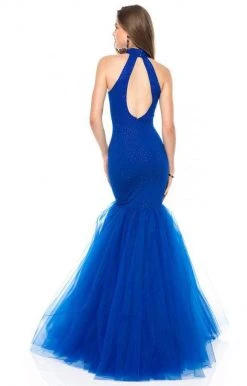 Sherri Hill - 51779 Beaded Sleeveless Bodice Fitted Mermaid Dress