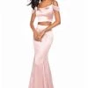 Sherri Hill - 51797 Two Piece Off-Shoulder Mermaid Gown