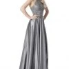Sherri Hill - 51799 Halter Neck Gemstone Beaded Long Dress