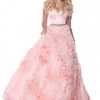 Sherri Hill - 51885 Off Shoulder Rose Appliqued Ballgown 2 Sherri Hill - 51885 Off Shoulder Rose Appliqued Ballgown